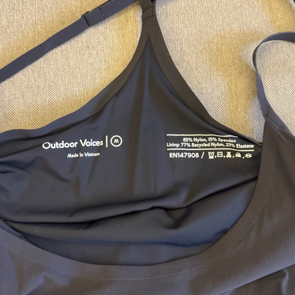 Outdoor Voices Black Tennis Dress View 2